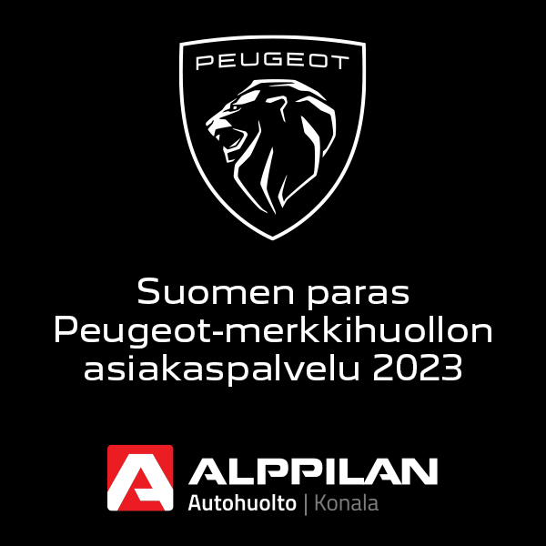 Suomen paras Peugeot merkkihuollon asiakaspalvelu 2023